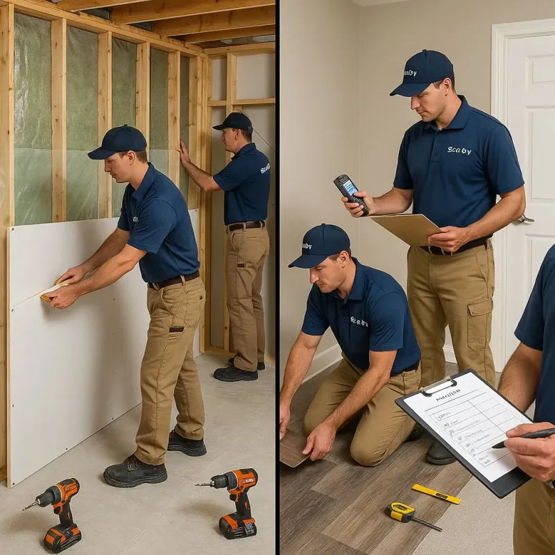Repairs and Reconstruction process in Taylor County, TX